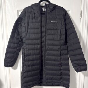 Columbia black light down jacket - women’s medium